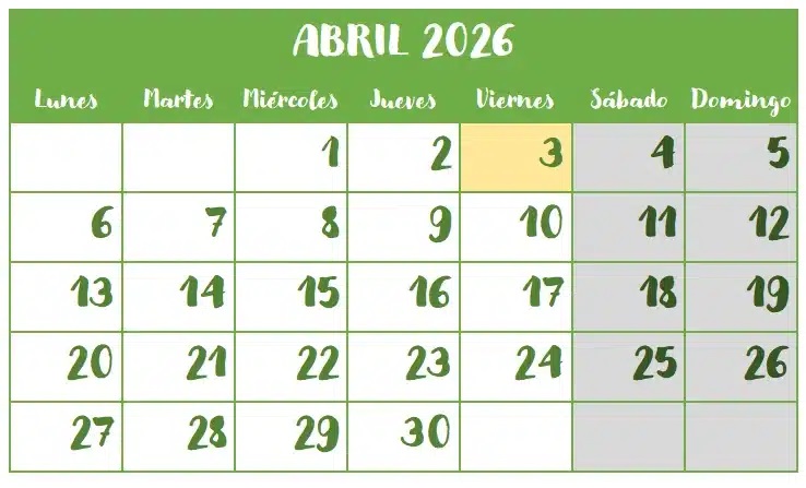 Chequeo Abril